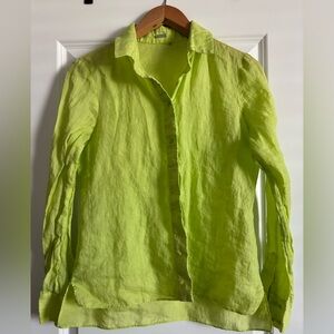Elie Tahari Women’s Green Blouse Small‎